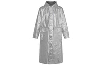 LOUIS VUITTON FW22 Trench Coat Men's Silver