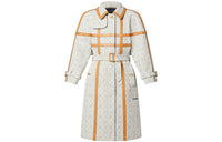 LOUIS VUITTON FW22 Trench Coat Women's White