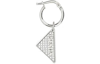 PRADA Earrings Women's Silver