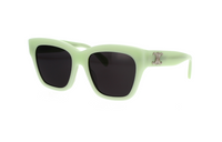 CELINE Acetate Cat Eye Sunglasses Women's Green