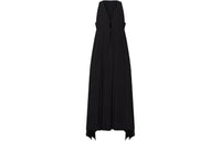 LOUIS VUITTON V-Neck Pleat Dress