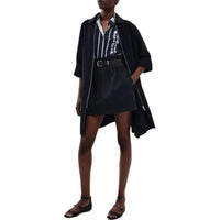 HERMES Coats Women's Black