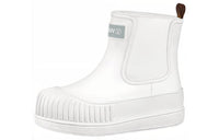 LOUIS VUITTON Polar Chelsea Boots Women's White