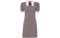 MIU MIU SS22 Short-Sleeved Dresses Women's Brown