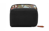 HERMES Silk'In Epsom Calfskin Clutch Coin Purse Wallet Women's Black