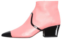 CHANEL Ankle Boots Women's Pink