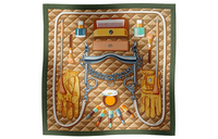 HERMES Silk Scarves Women's Multicolor