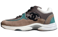 CHANEL Sneaker 'Brown Green'