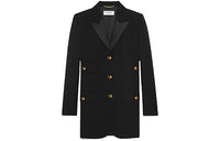 SAINT LAURENT Jackets Coats Women's Black