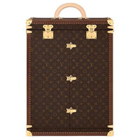 LOUIS VUITTON CapucinesTrunk Coated Canvas With Leather Storage Boxes Nano Men's Brown
