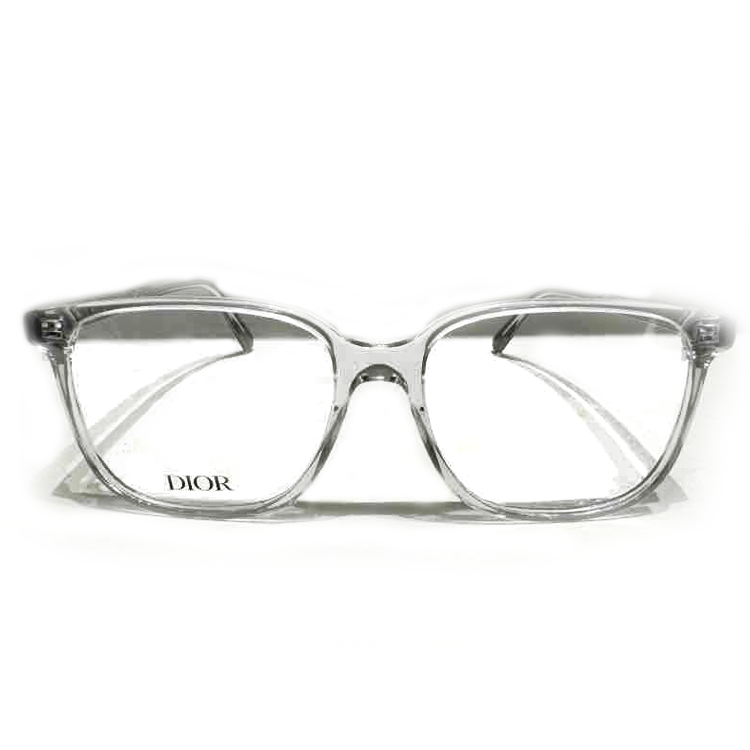 DIOR - Rectangular Eyeglass Frames Unisex Gray
