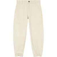 Loro Piana FW24 Logo Badge Zipper Pants Pants Kids'