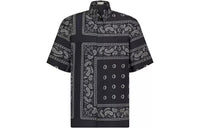 DIOR X Cactus Jack Short Sleeved Shirt With Bandana Motif