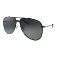 SAINT LAURENT Metal Aviator Sunglasses Unisex Black