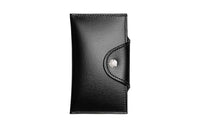 HERMES Box Calfskin Card Holder Women's 89 Noir Black