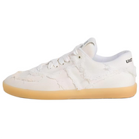 MIU MIU Low Top Skateboard Shoes Women's Ecru