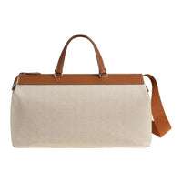 HERMES R.M.S H Viking Canvas Travel Bag Women's