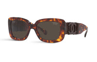CHANEL Sunglasses Women's Brown