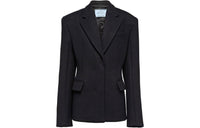 PRADA SS22 Business Suits Coats Women's Black