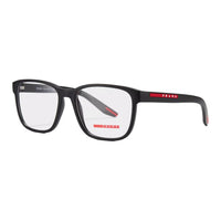PRADA Nylon Rectangular Eyeglass Frames Unisex Multicolor