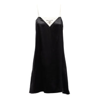 PRADA SS21 Slip Dresses Women's Black