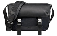 DIOR With Cow Leather Messenger Bag, Shoulder Bag, Crossbody Bag Regular Men's Black