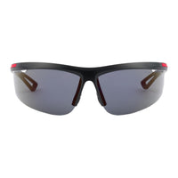 PRADA Acetate Square Sunglasses Men's Black