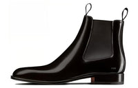 DIOR Dior Timeless Short Chelsea Boots Men's Black