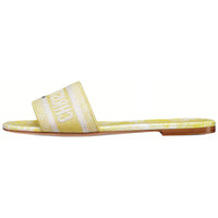 DIOR Dway Abrasion Resistant Slide Slippers Women's Yellow