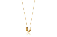 LOUIS VUITTON Lv & Me Necklace Letter U