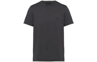 PRADA T-Shirts Men Black Gray Color