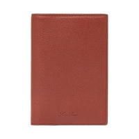 Loro Piana Calfskin Passport Holder Women's Red