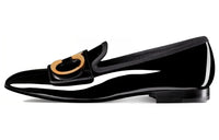 DIOR C'est Dior Loafers Women's Black Gold