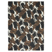 SAINT LAURENT Wool Ethylene Vinyl Acetate EVA Shawls Unisex Multicolor
