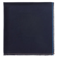 Loro Piana Cashmere Knit Scarves Women's Marine Blue