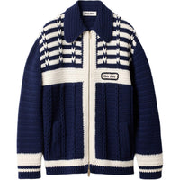 MIU MIU Cashmere Sweater Women's Marine Blue