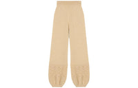 Loro Piana Engadin Trousers Casual Pants Women's Light Brown