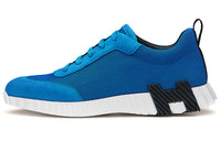 HERMES Bouncing Low-Top Casual Shoes Men's Electric Blue