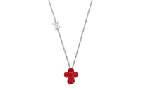 LOUIS VUITTON Metal Necklaces Unisex Red