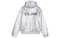 CELINE Sweatshirts Men Silver