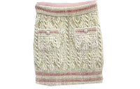 CHANEL Casual Short Skirts Women's Ivory White