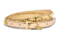 PRADA Leather Belts Women's Pink