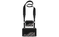 DIOR Canvas With Leather Handheld Shoulder Bag Crossbody Bag Men's Black