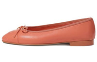 CHANEL Casual Single Shoes Women's Orange