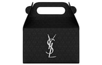 SAINT LAURENT Leather Handbag Regular Men's Black