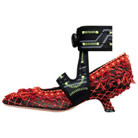 DIOR 62-22 Irregular Heel High Heels Women's Red