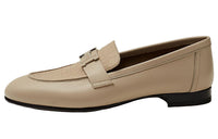 HERMES Paris Loafers Women's Beige