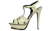 SAINT LAURENT Strap Sandals Women's Light Green