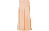 MIU MIU SS23 Casual Long Skirts Women's Apricot Yellow