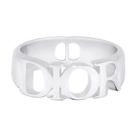 DIOR Sterling Silver Rings Men's Silver